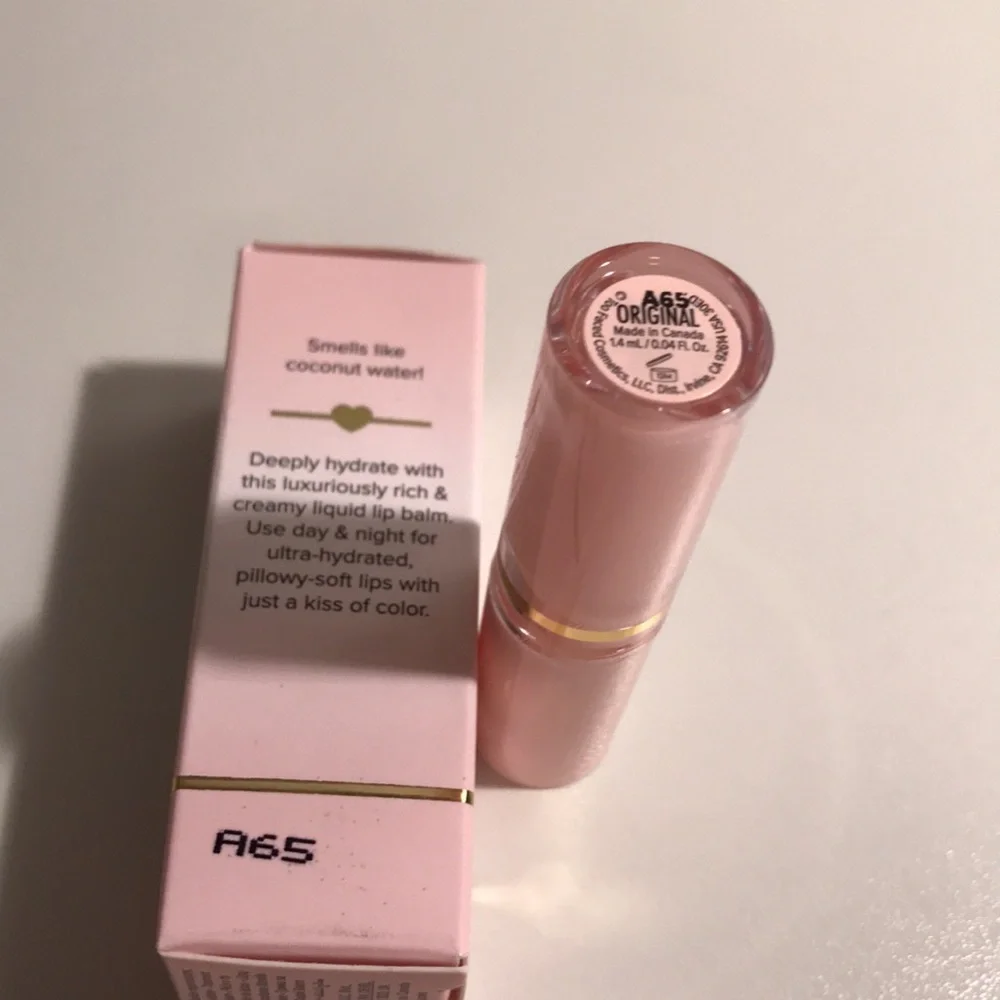 Too Faced Pillow Balm Shade Original - Lip Treatment MINI 0.04oz NEW